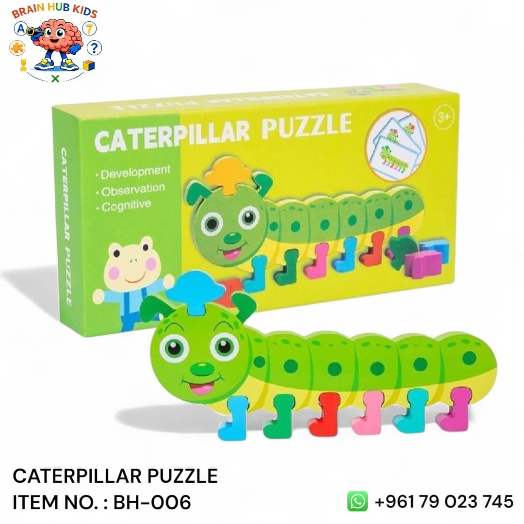 Caterpillar Color Puzzle