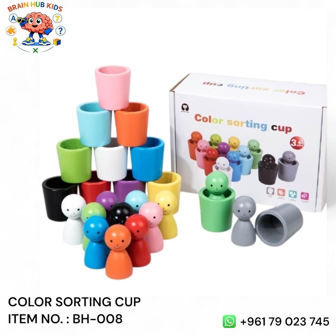 Color Sorting Cups Toy