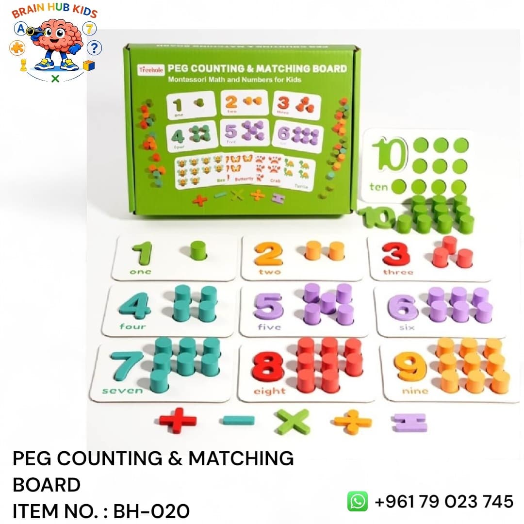 Peg Counting & Matching Board