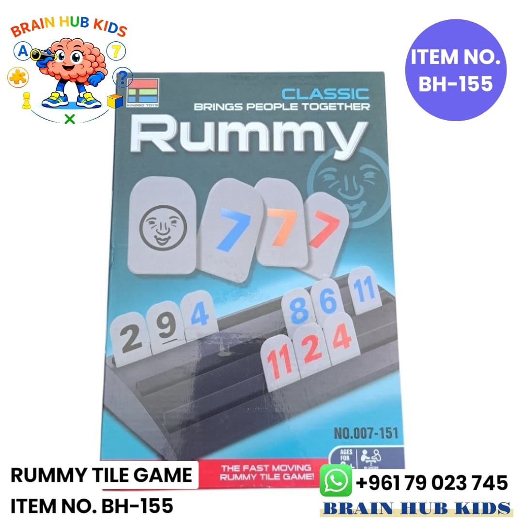 Classic Rummy Tile Game Set