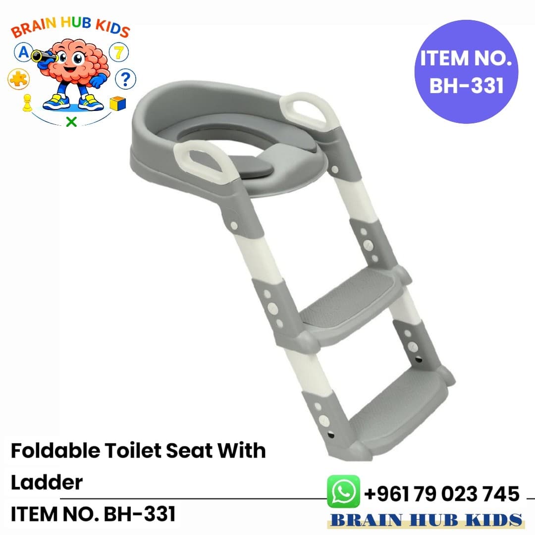 Foldable Toilet Seat With Ladder