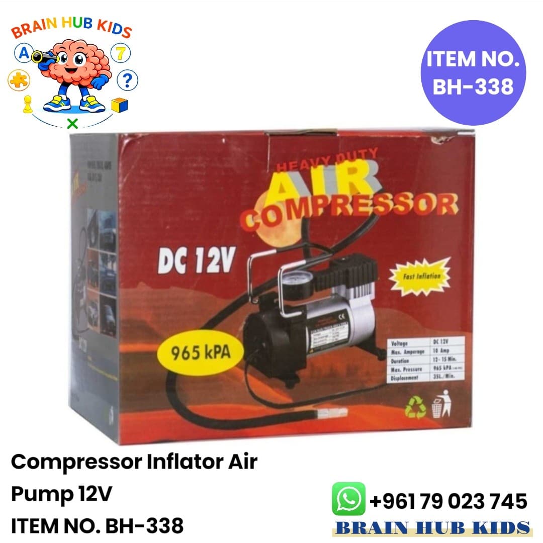 12V Portable Air Compressor (965 kPA)