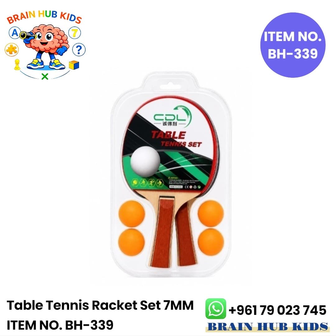 Table Tennis Racket & Ping Pong Set
