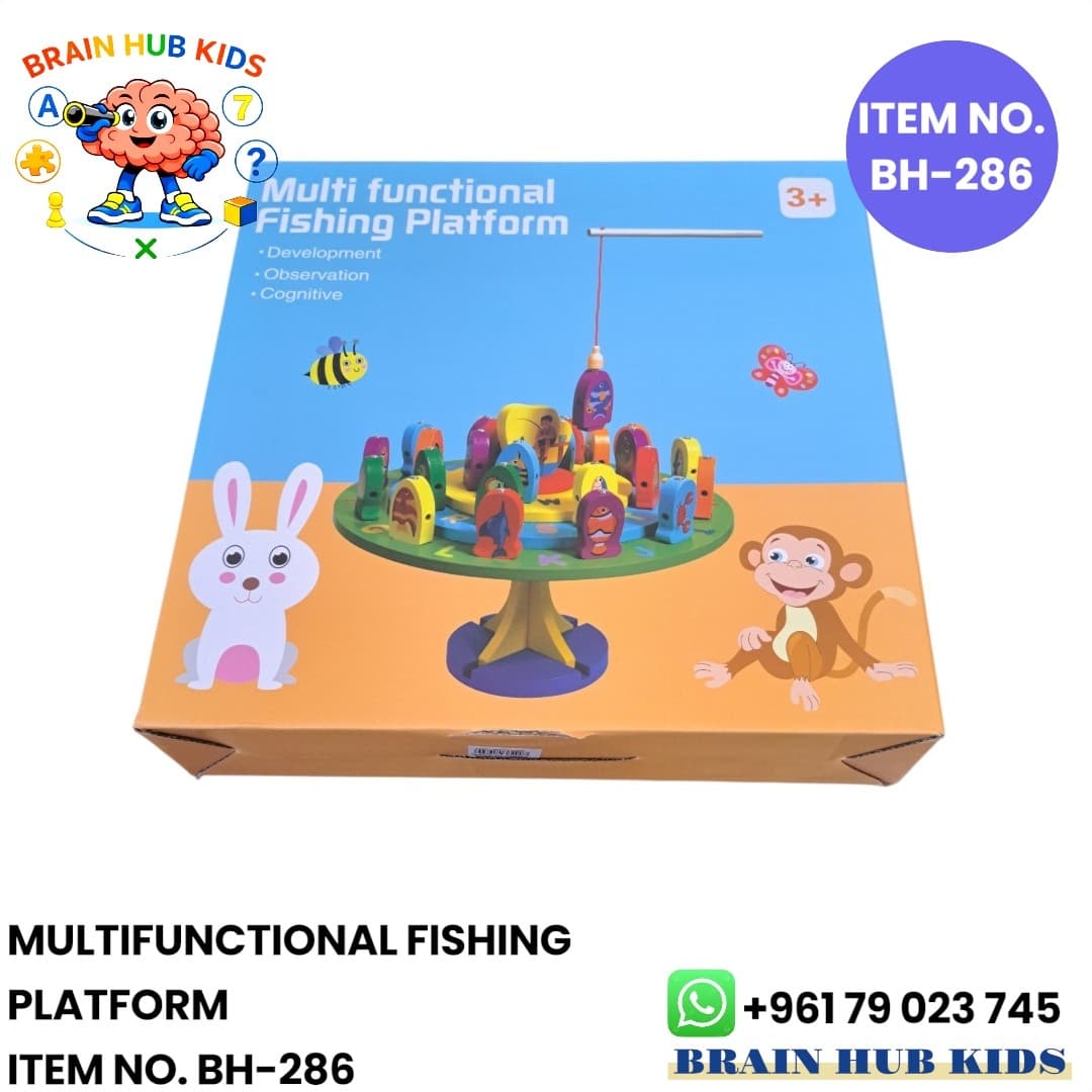 Wooden Magnetic Fishing Platform
