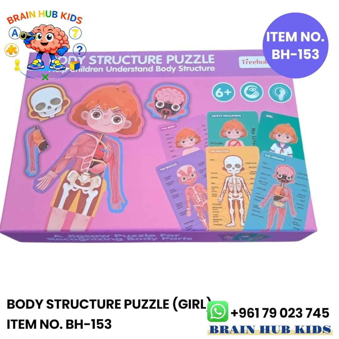 Girl Body Structure Puzzle