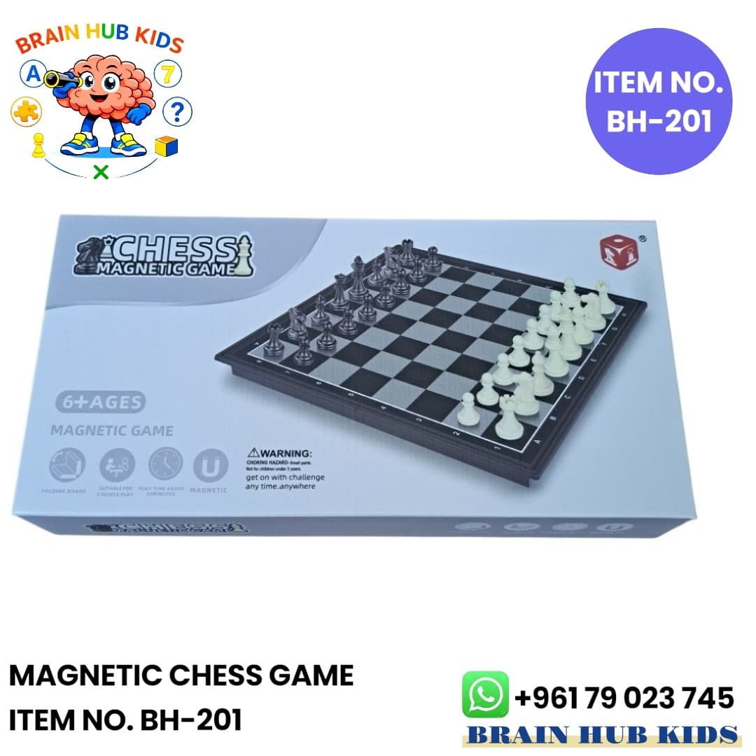 Portable Magnetic Chess Game