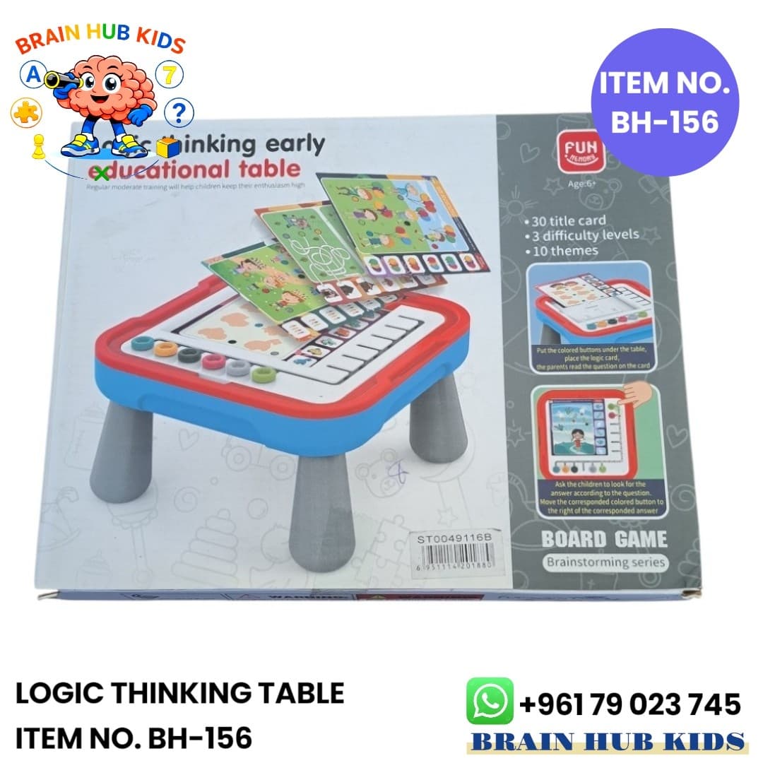 Logic Thinking Table (30 Cards / 10 Themes)