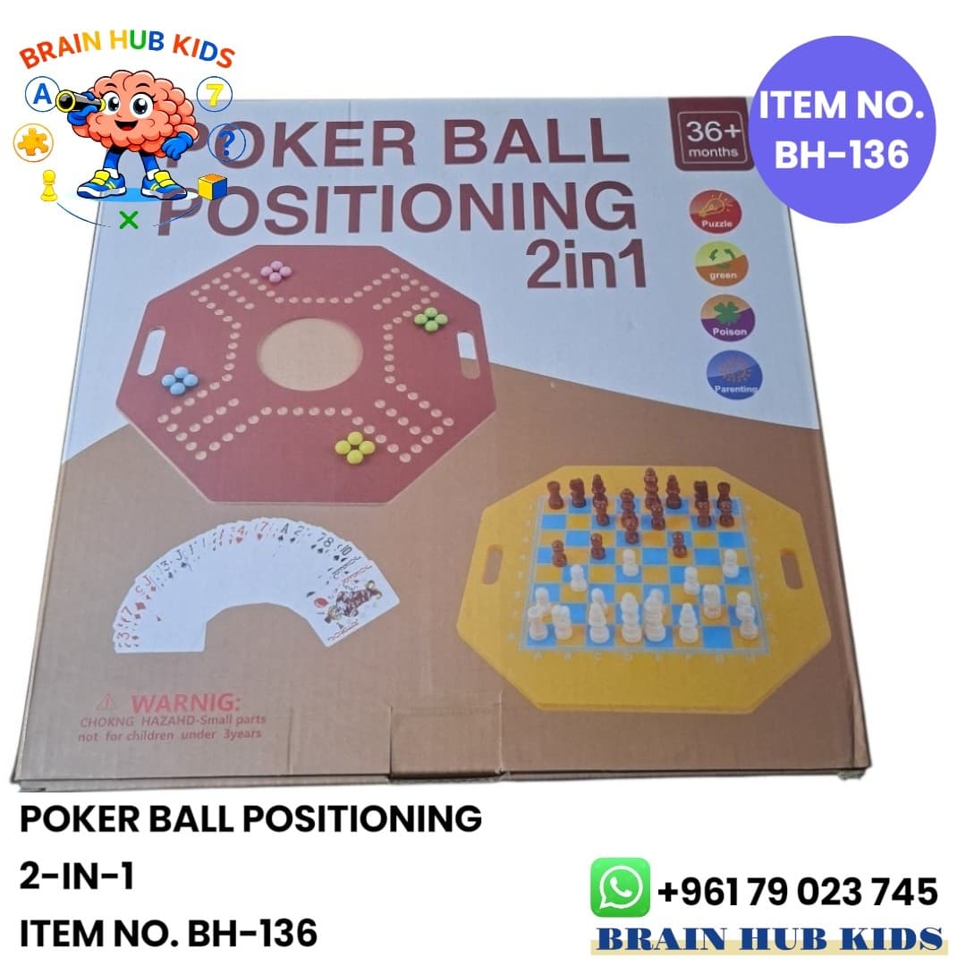 2-in-1 Poker & Chess Game