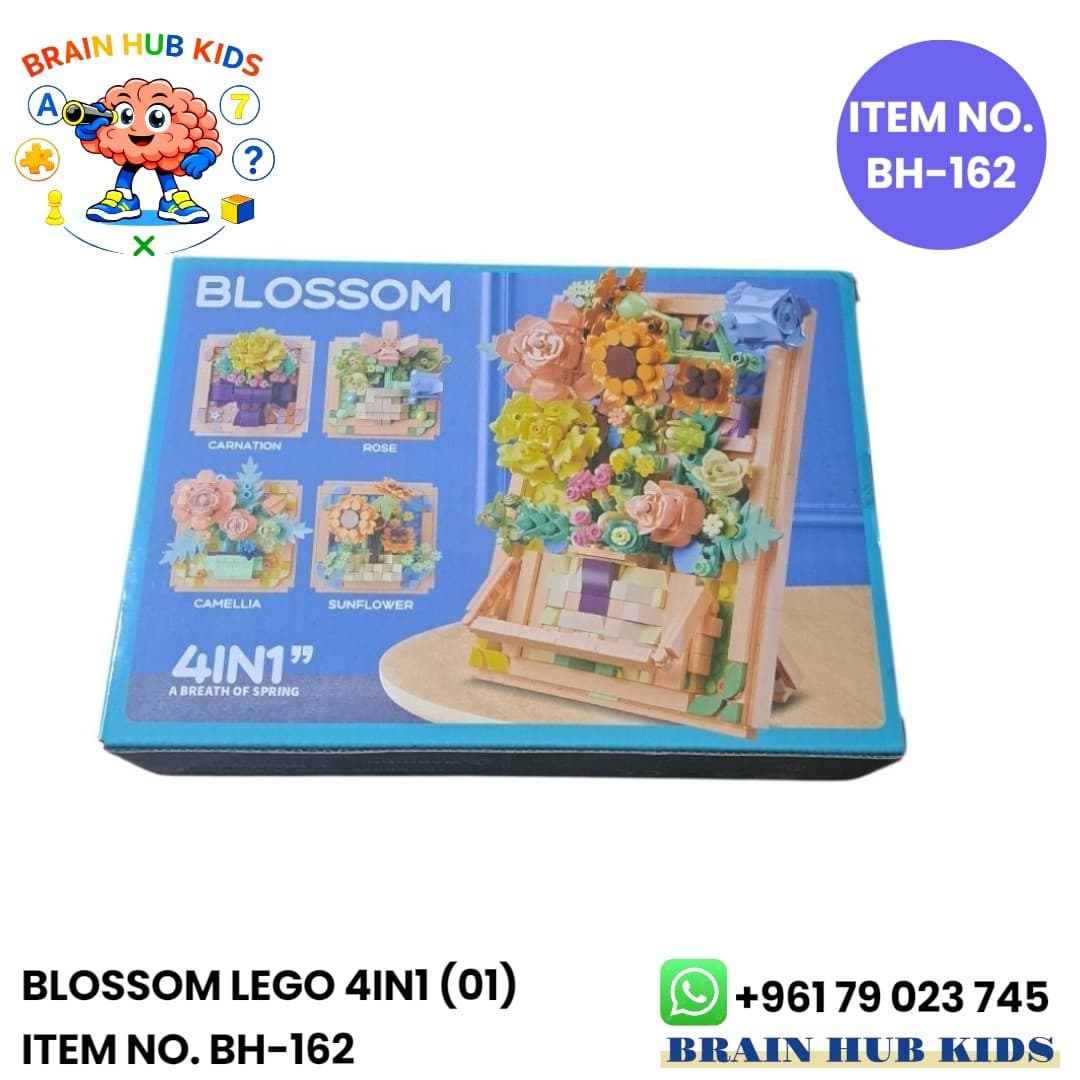 Blossom 4-in-1 Floral Building Set 01