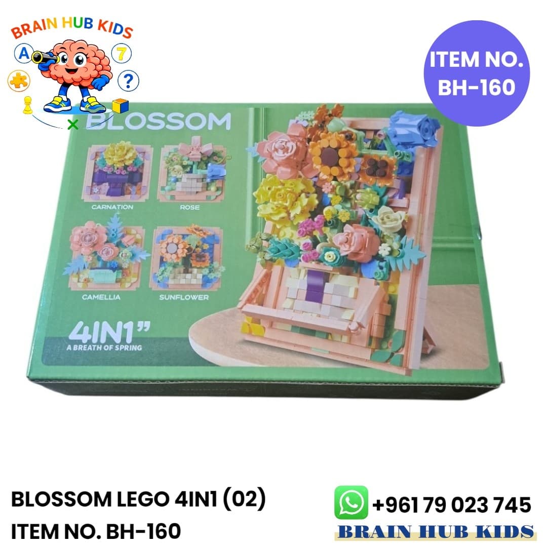 Blossom 4-in-1 Floral Building Set 02