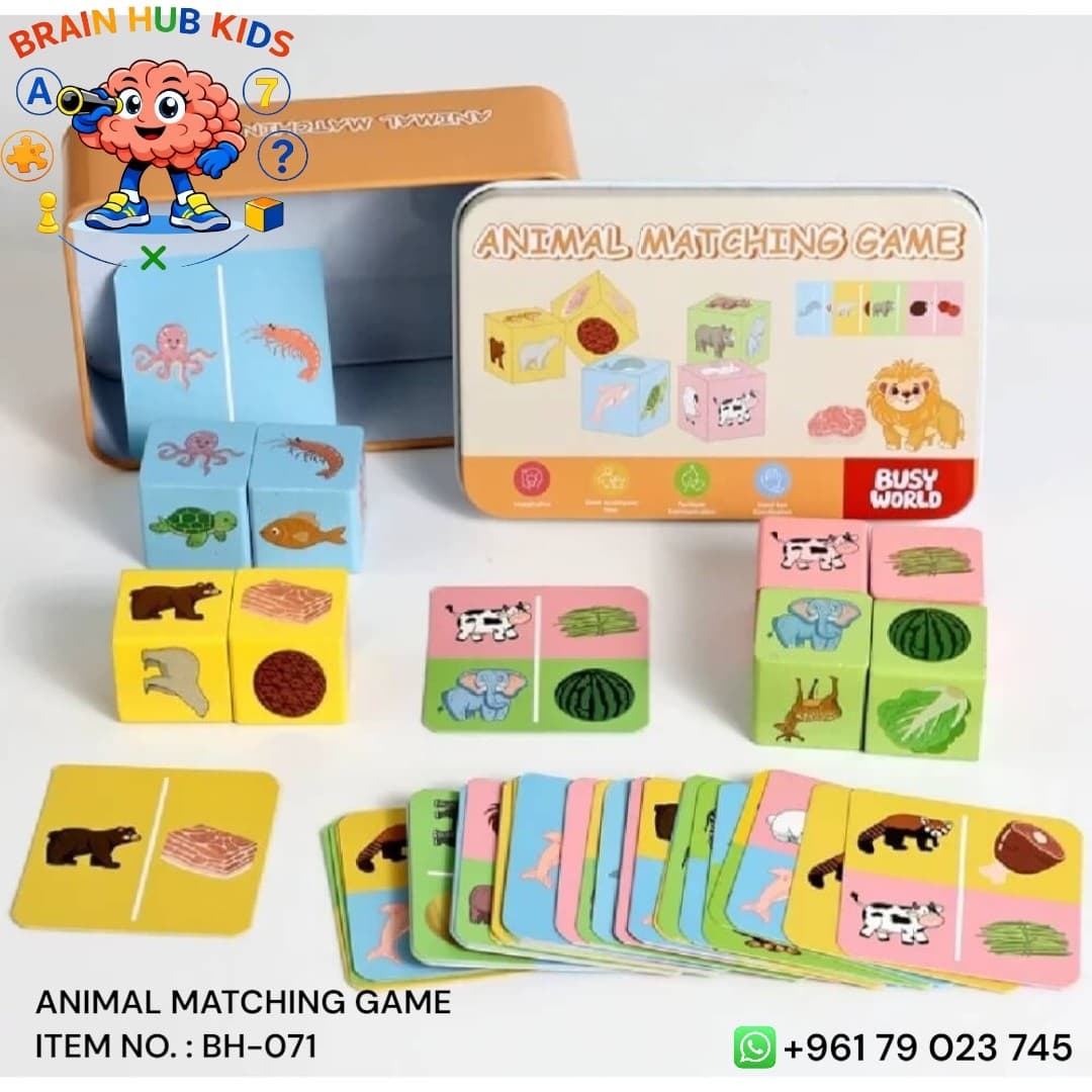 Animal & Food Matching Game