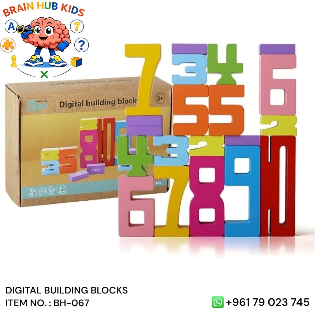 Digital Building Set With Pattern Cards