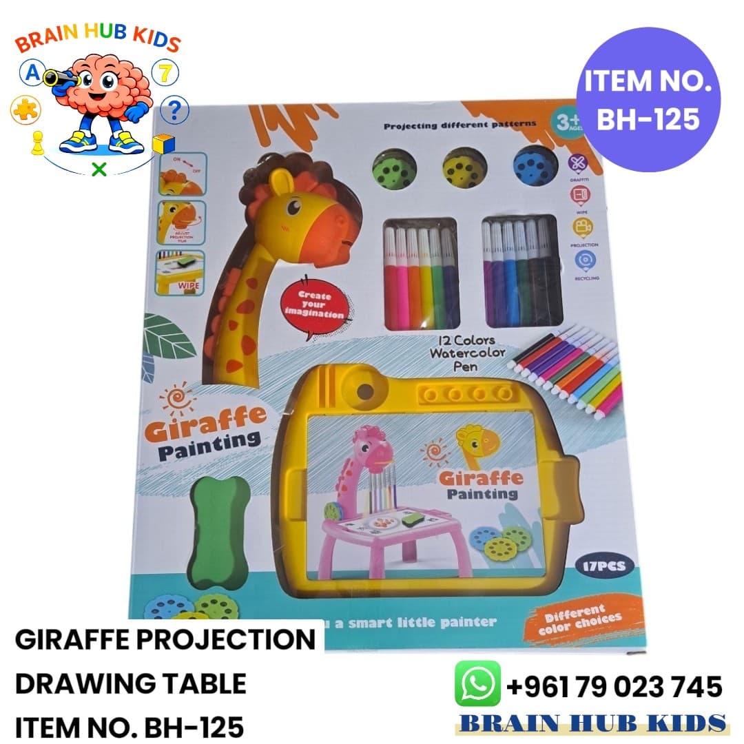 Giraffe Projection Drawing Set