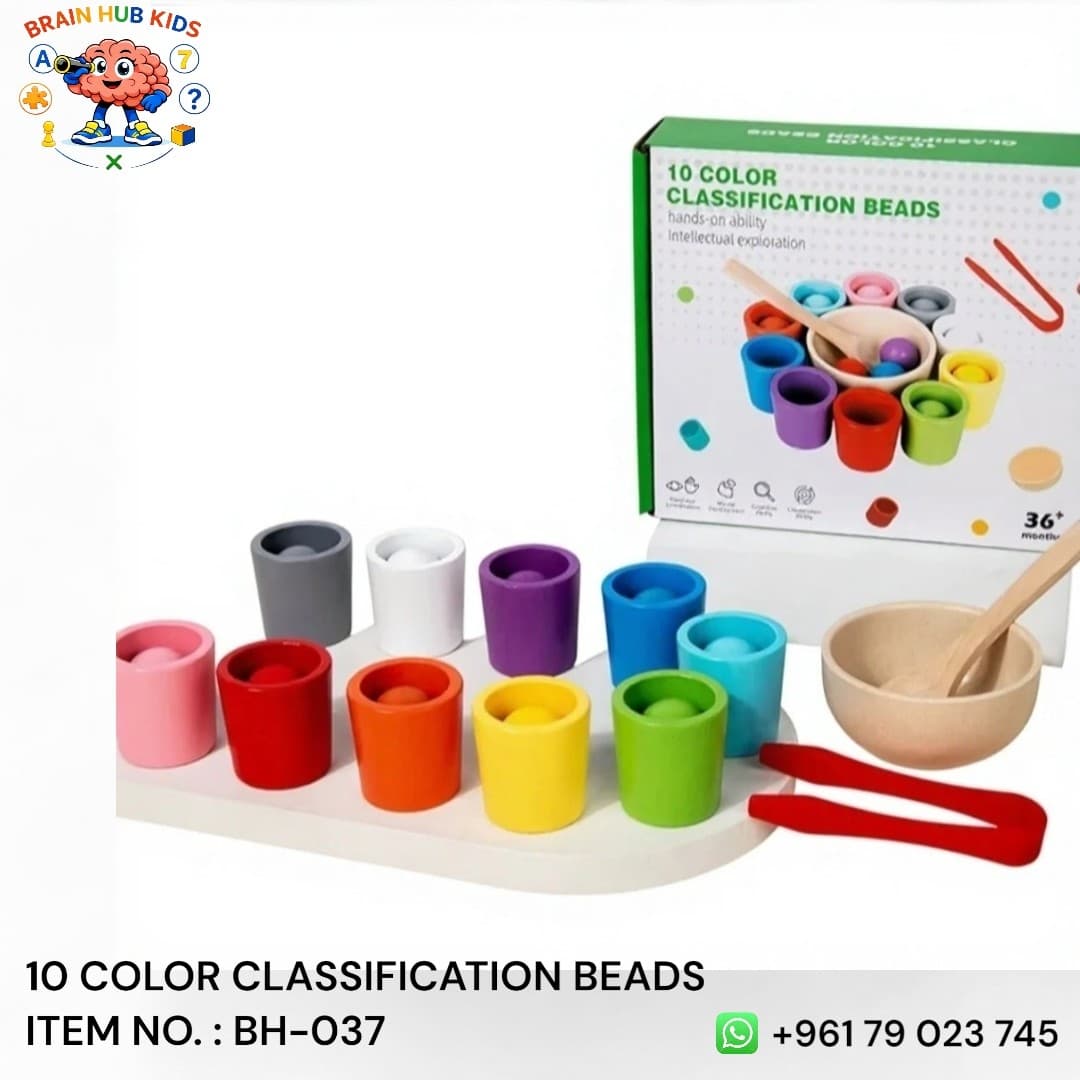 Montessori 10 Color Sorting Cup