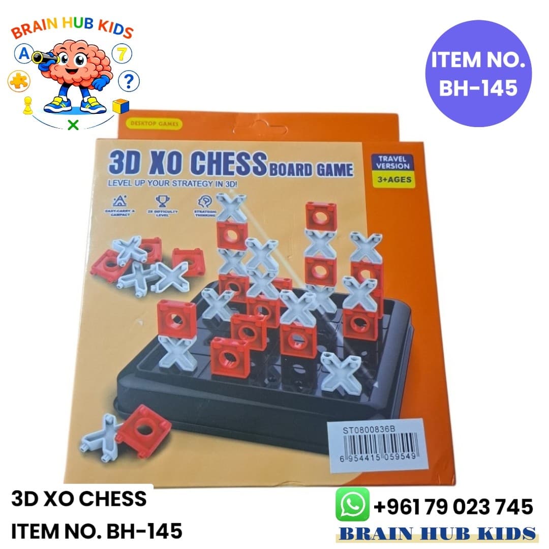 3D XO Chess Tic-Tac-Toe
