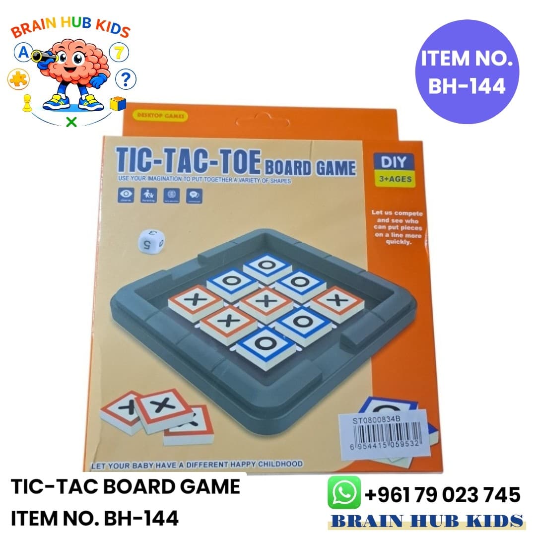 Tic-Tac-Toe Board Game With Dice