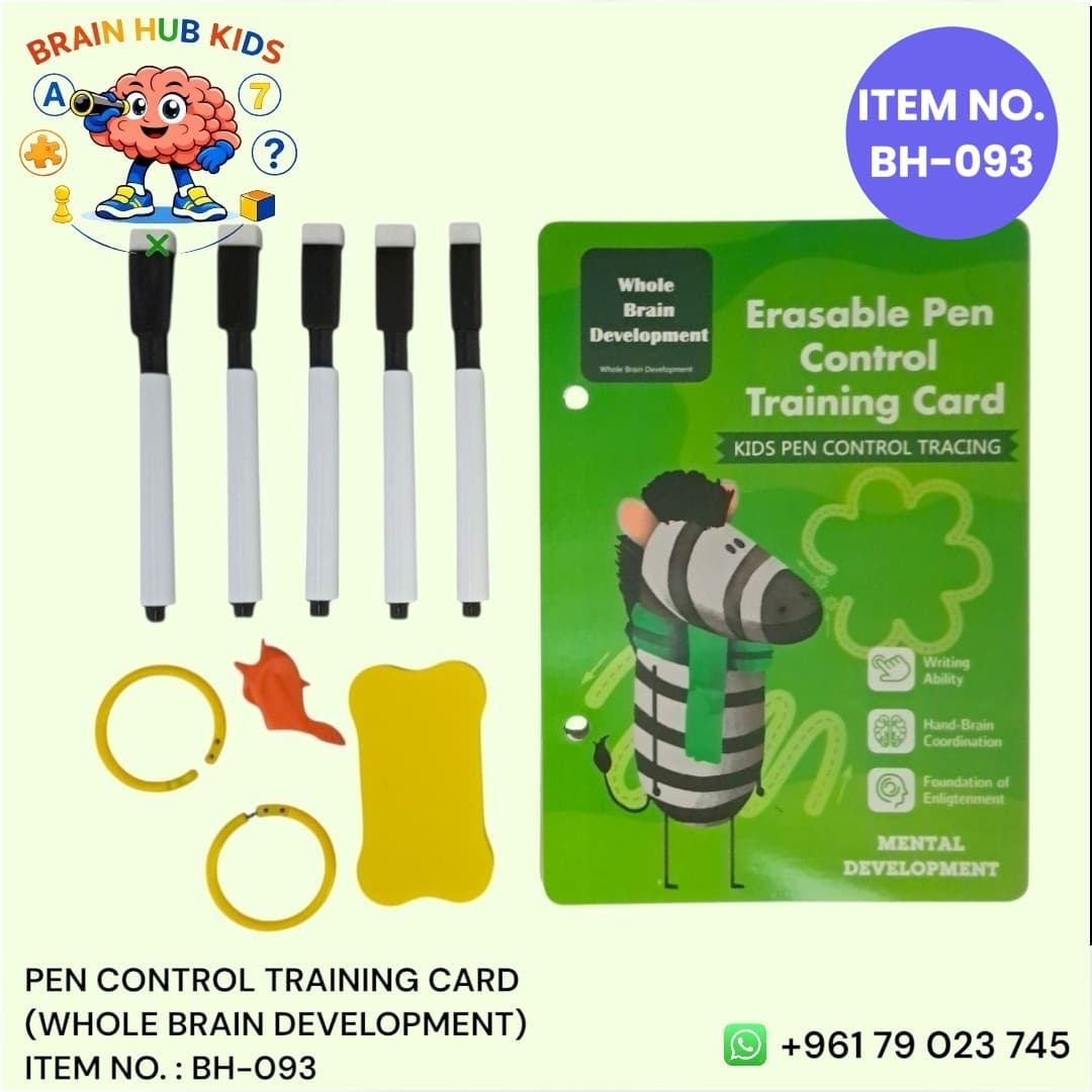 Whole Brain Development Pen Control Training Cards