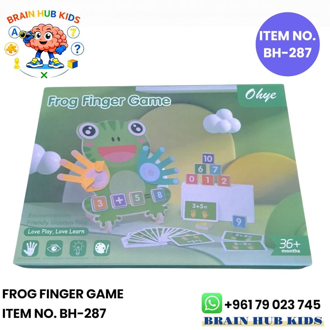 Frog Finger Counting Math Game