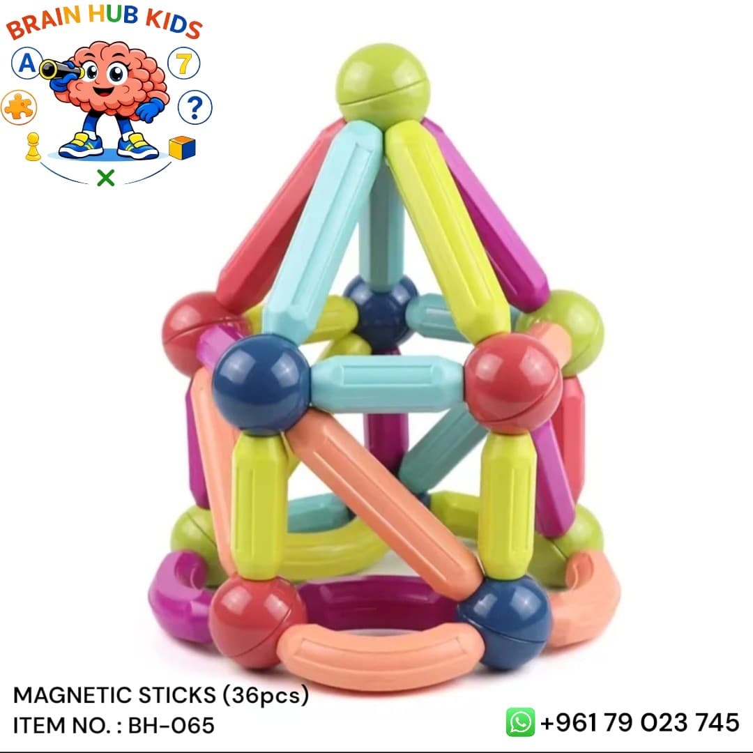 36-Piece Magnetic Sticks & Balls