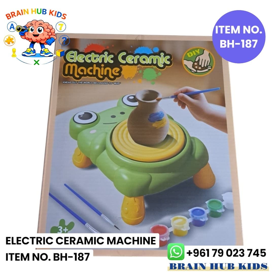 DIY Electric Pottery Wheel & Ceramic Machine Craft Set