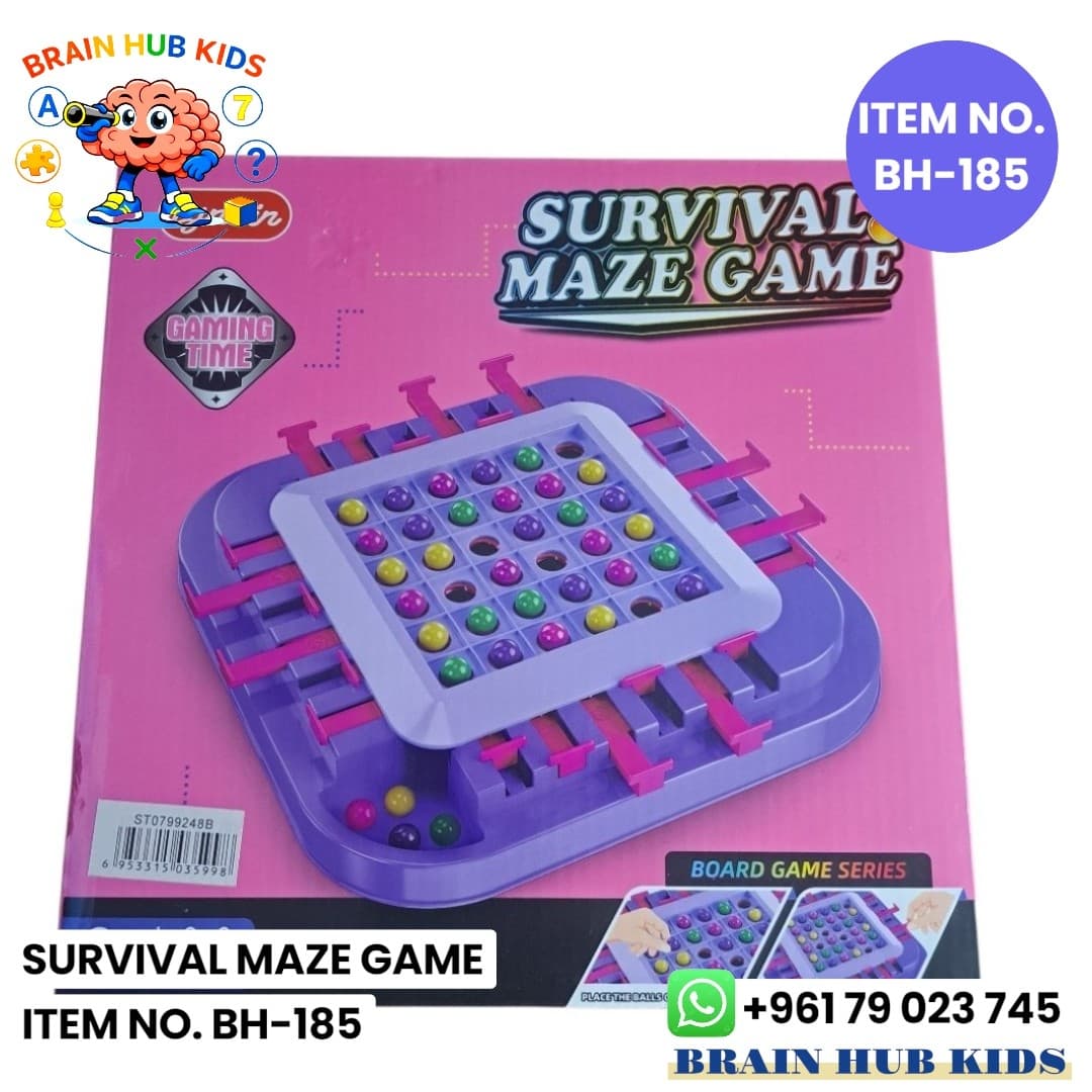 Interactive Survival Maze Board Game