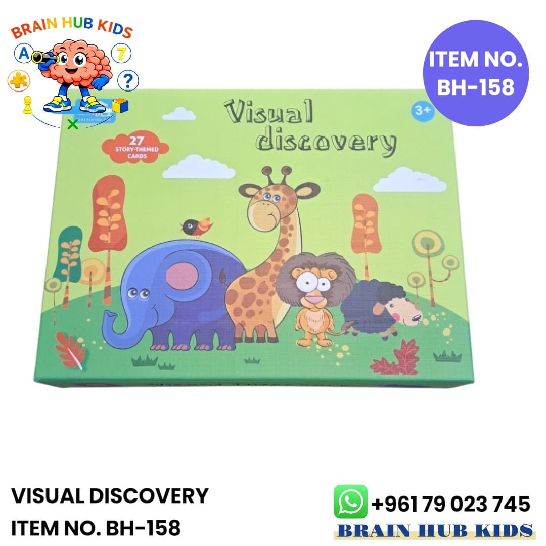 Visual Discovery Animal & Story Card Game (27 Cards)