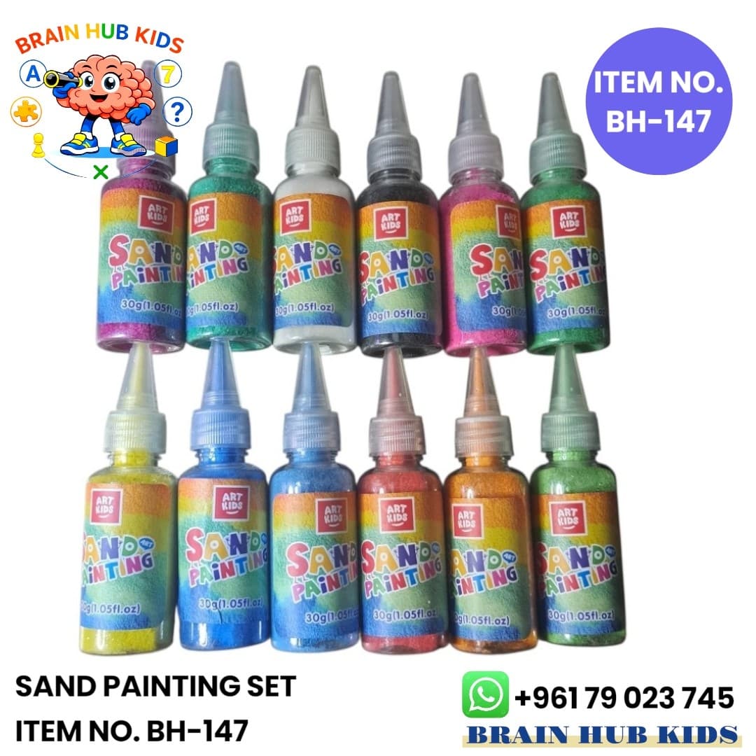Creative Sand Painting Art Activity Kit (27 Pieces)