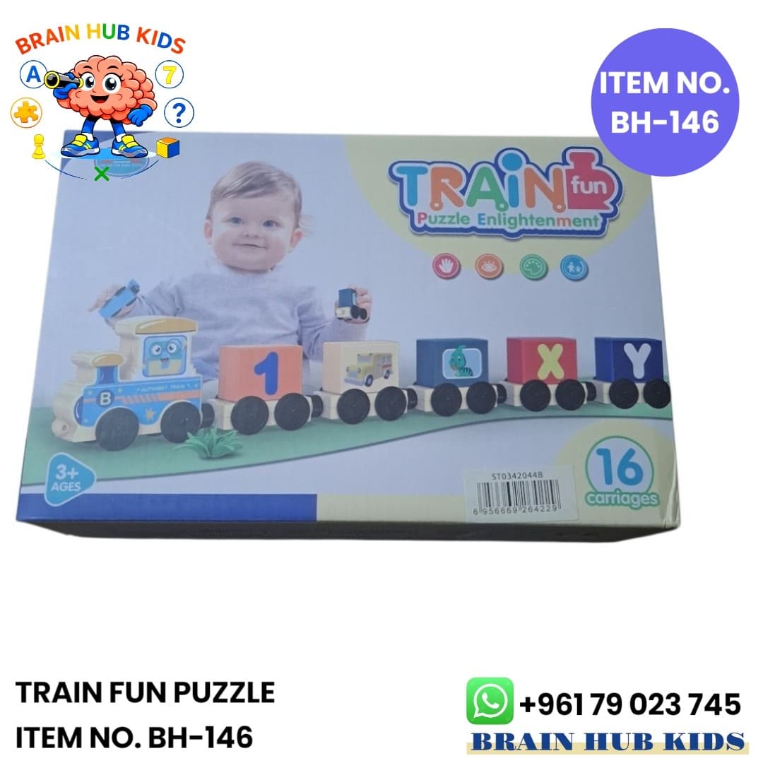Connecting Train Puzzle Set (16 Carriages)