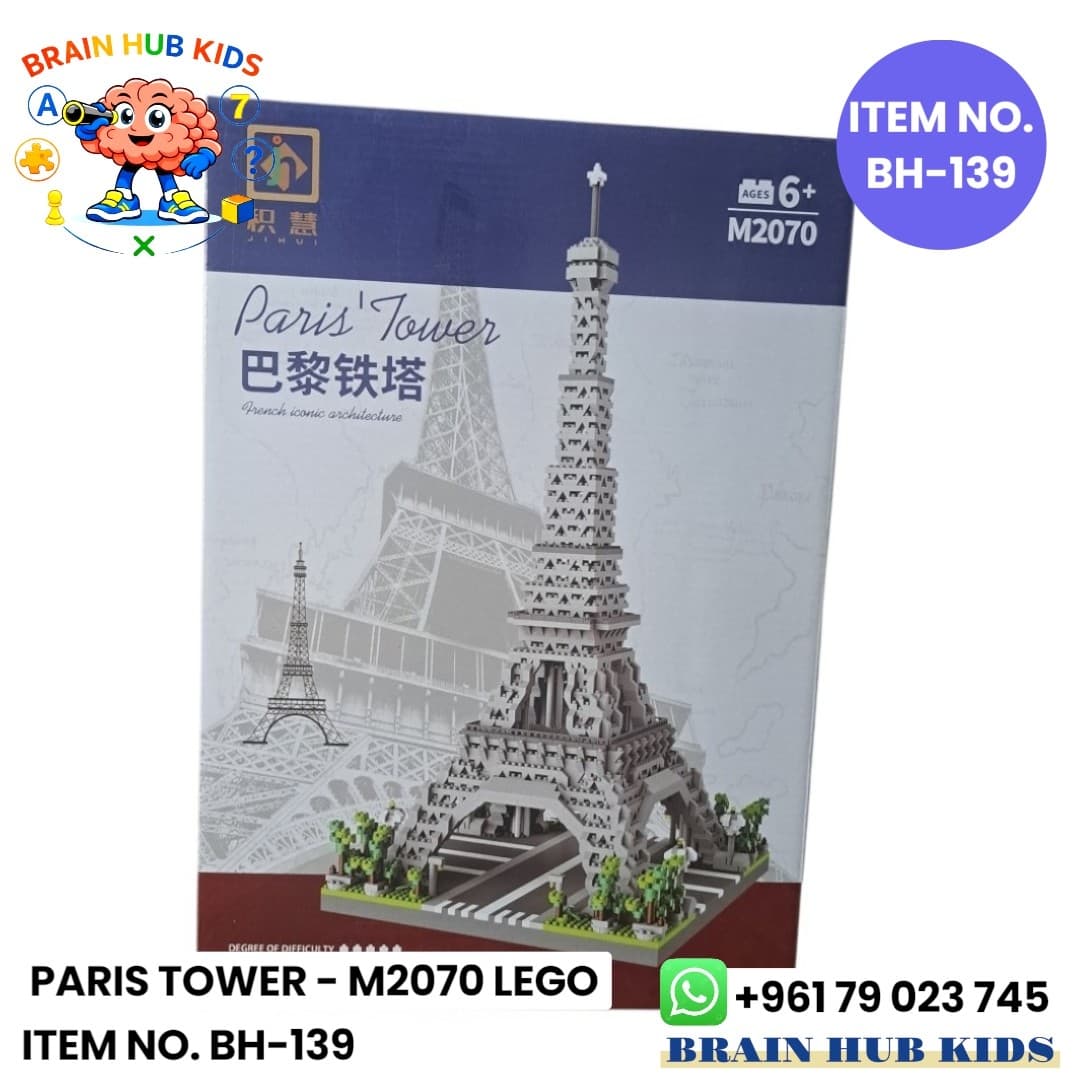 Eiffel Tower 3D Architecture Micro Building Blocks Set