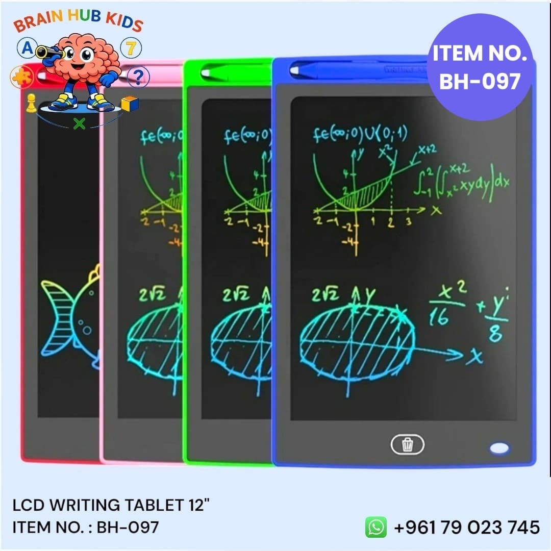 12-Inch Portable Electronic LCD Writing & Drawing Tablet