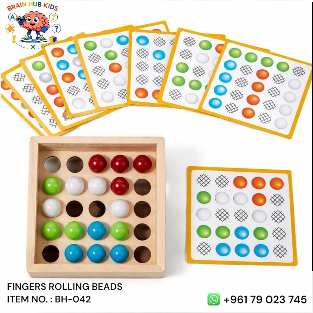 Fingers Rolling Beads Hand-Eye Coordination Puzzle Game