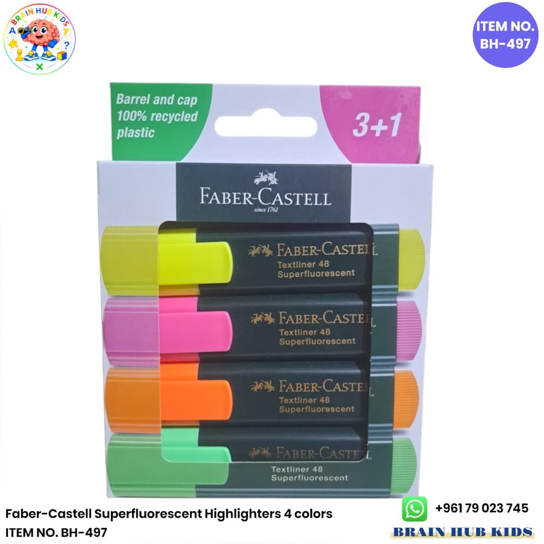 Faber-Castell Textliner 48 Superfluorescent Highlighters