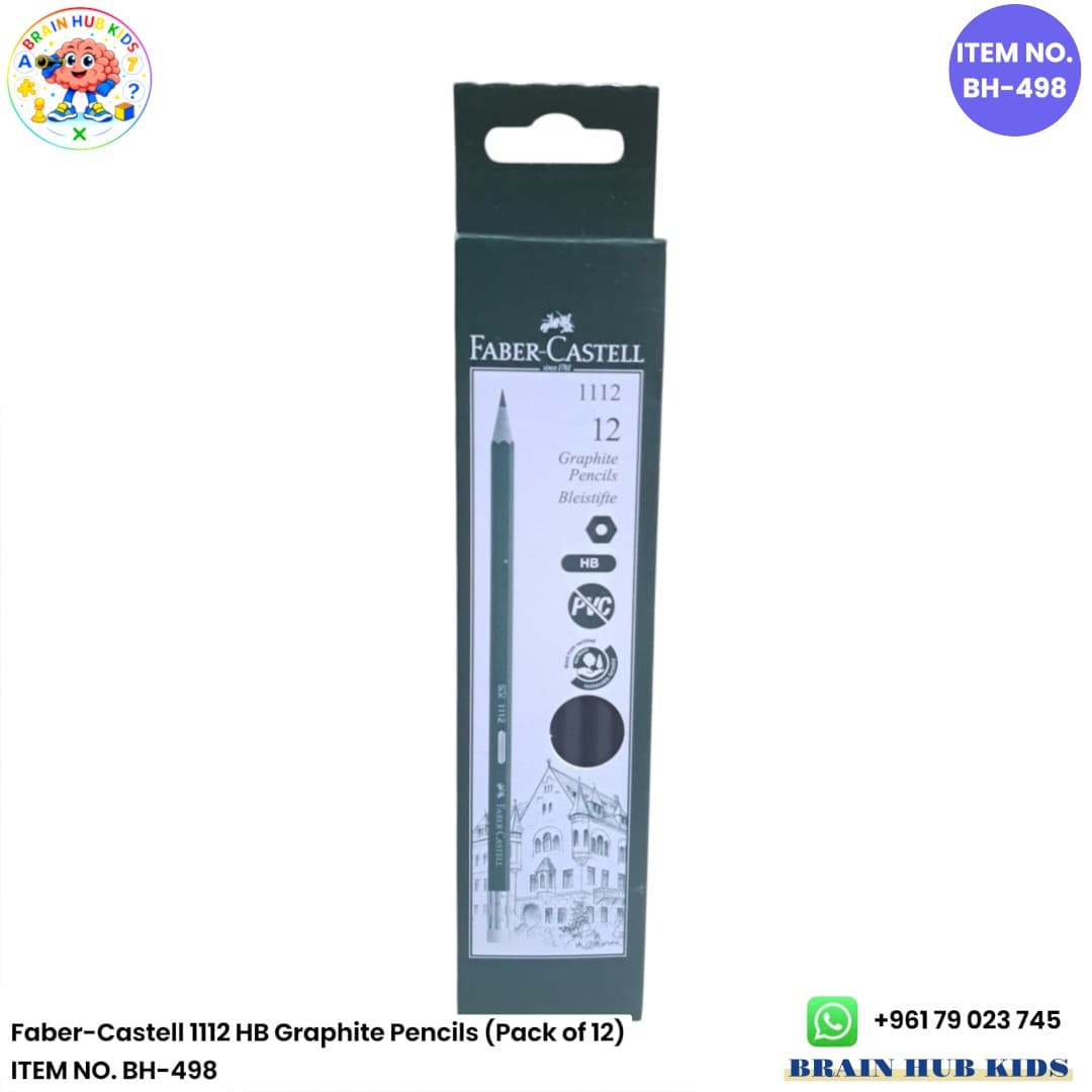 Faber-Castell 1112 HB Graphite Pencils (Pack of 12)