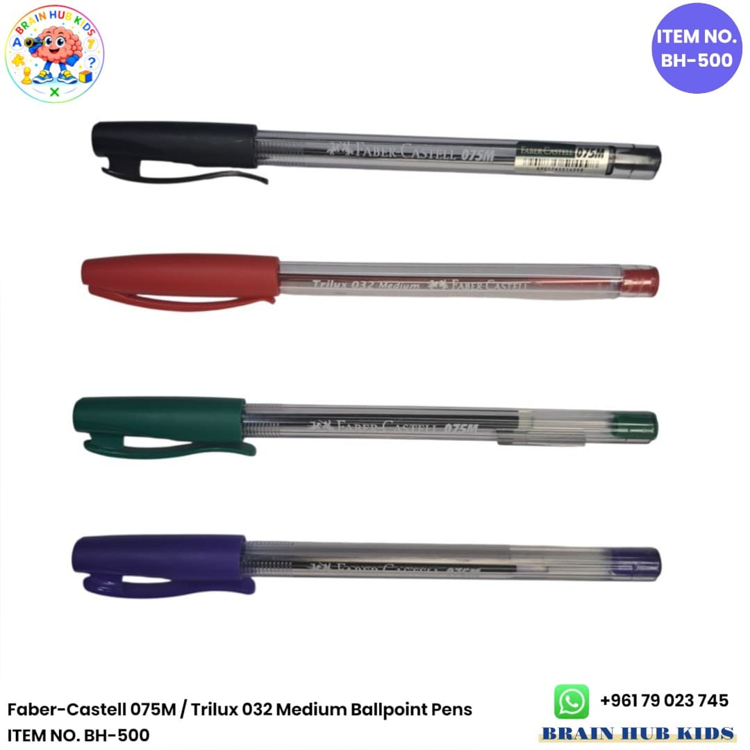 Faber-Castell 075M / Trilux 032 Medium Ballpoint Pens