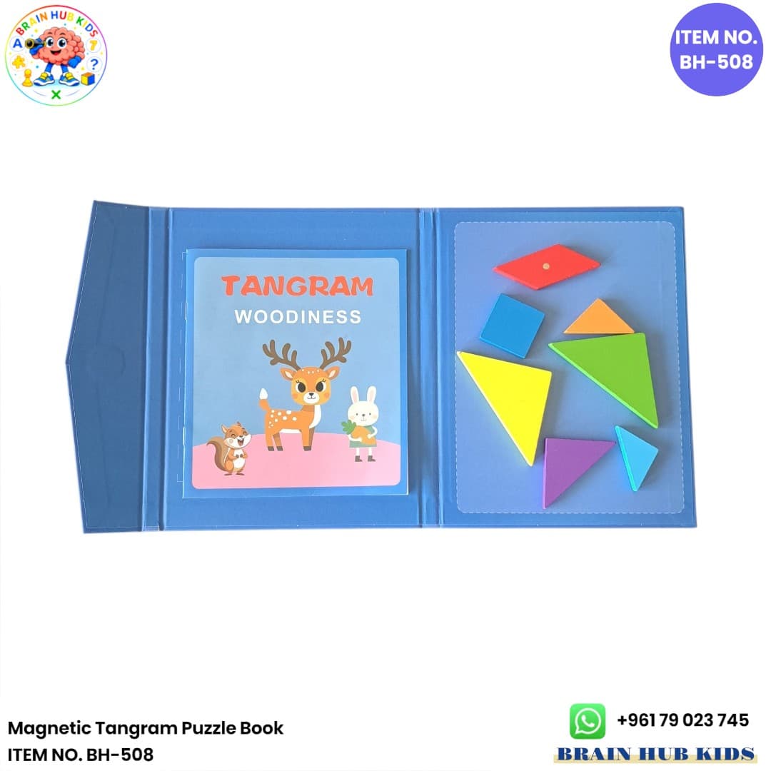 Magnetic Tangram Puzzle Book